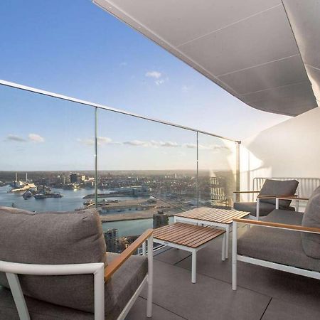 Danmarks Hojeste Penthouse Lejlighed I Lighthouse - 42 Sal Arhus Bagian luar foto